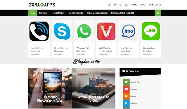 Sora App Blogger Teması