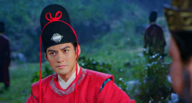 ep 1 scene from popular cdrama Three Heroes and Five Gallants starring Yan Kuan