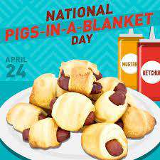National Pigs in a Blanket Day Wishes Awesome Picture