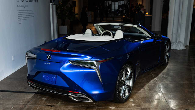 2020 Lexus LC Convertible 500 V8 (477 Hp) Automatic Back