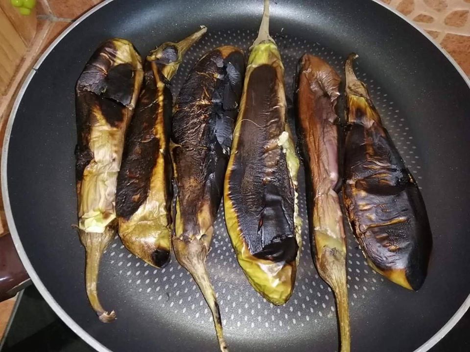 Sambal Terung Purple Bakar ,Sangat Enak Bila Di Hidangkan 