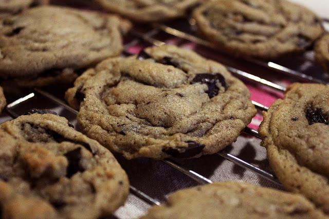 Chai Spice Chocolate Chip Cookies by freshfromthe.com.