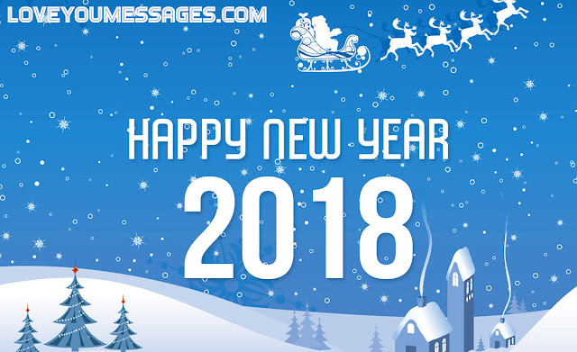 new year greeting cards 2018