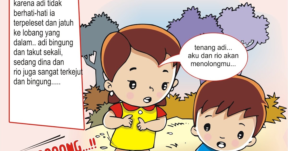 Contoh Gambar Ilustrasi Cerita Anak Kimcil I