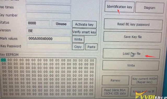 VVDI MB Tool Program Benz W202 All Keys Lost 20