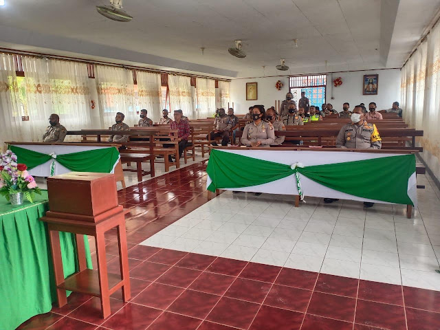 GKI Siloam, Masjid Alhafidz dan Ruang Lantas Tempat Binrohtal Polres Biak