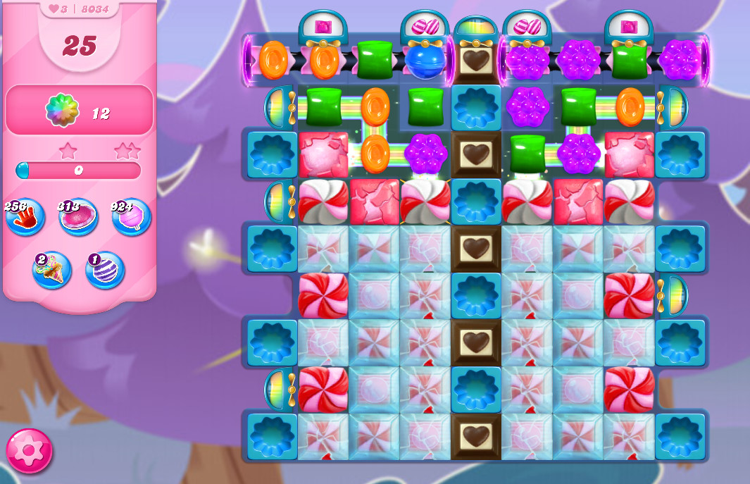 Candy Crush Saga level 8034