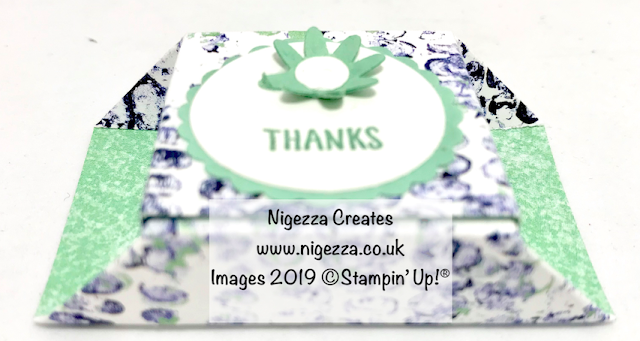 No Glue Mini Treat Box Stampin' Up! Nigezza Creates