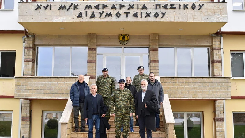 Επισκέψεις του ΚΚΕ σε στρατιωτικές μονάδες του Έβρου