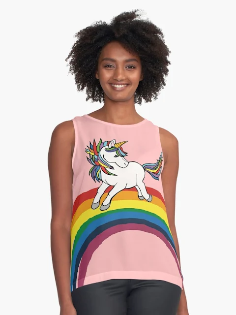 Gayish Unicorn top.