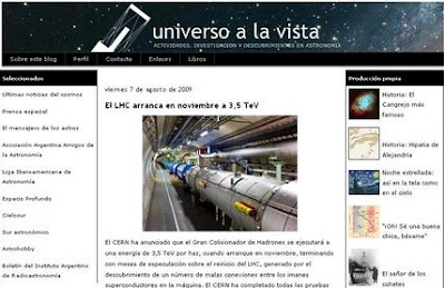 Universo a la vista