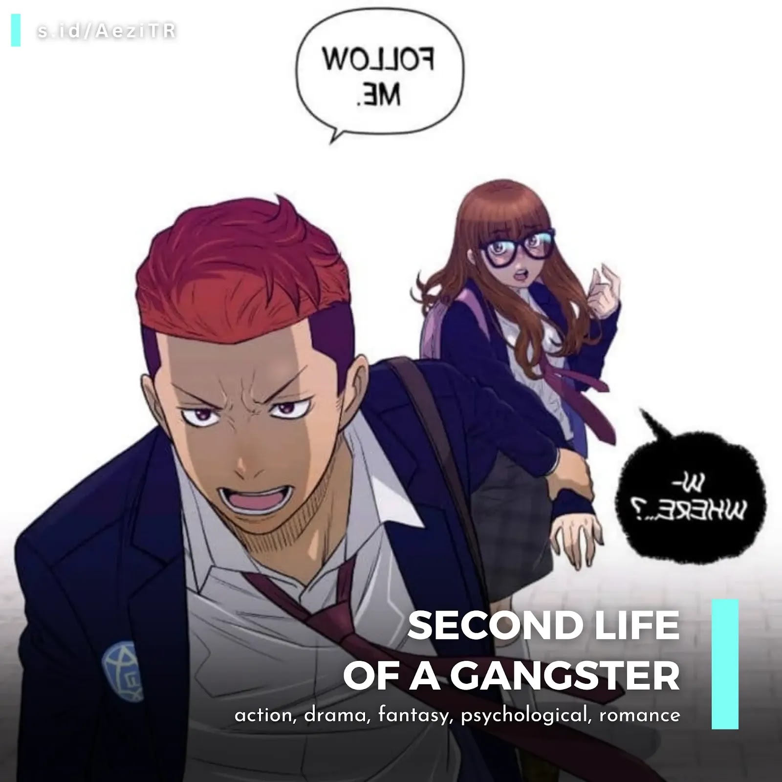 Review Second Life of a Gangster cover Rekomendasi Manhwa Terbaik Tahun 2018 by aezife (s.id/AeziTR)