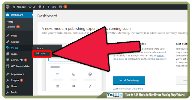  welcome to the TutBig today I volition exhibit yous how to  How to Add Media inwards WordPress Step past times Step Tutorial