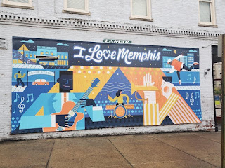 I love Memphis mural