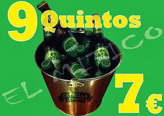 9 quintos por 7€