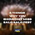 5 things why you shouldn't miss Salo Salo Fest