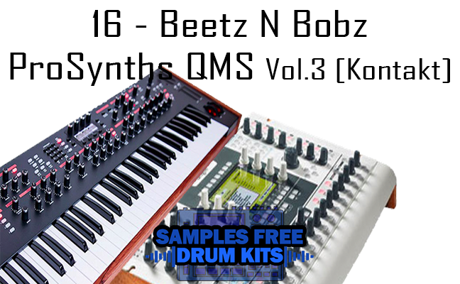 16 - Beetz N Bobz ProSynths QMS Vol.3 [Kontakt]