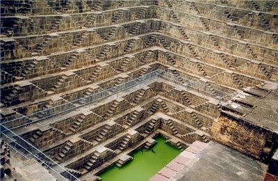 Famous Sinkholes on Chand Baori Is A Famous Stepwell Situated In The Village Of