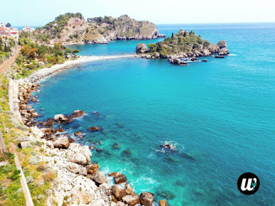 Isola Bella beach & island nature reserve, Taormina | Sicily, Italy | wayamaya