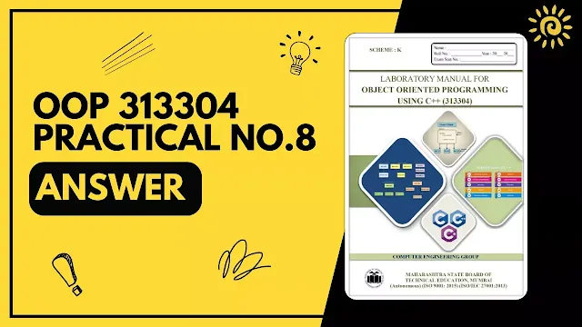 OOP 313304 Practical No.8