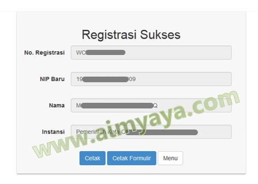  diharuskan untuk melaksanakan daftar ulang dan mengupdate database kepegawaian anda melalui  Ahli Matematika Cara Daftar PUPNS BKN 2015