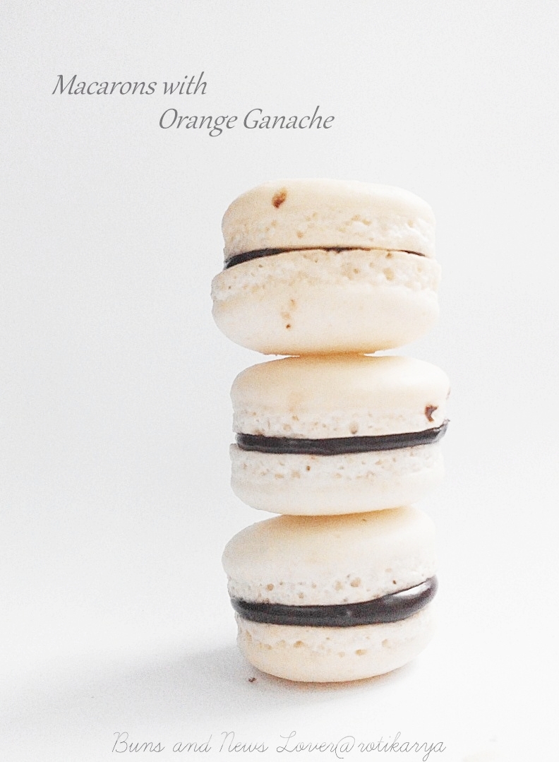 RESEPI MACARONS WITH ORANGE GANACHE  Buns Lover