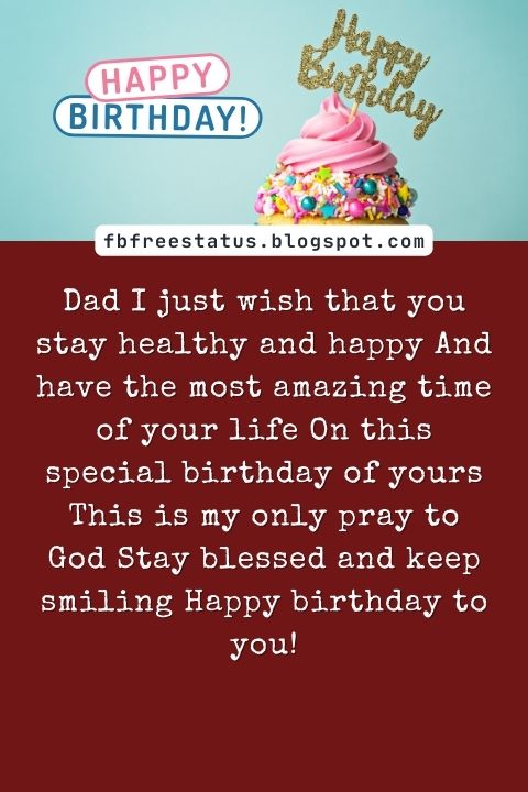 Birthday Wishes For Father