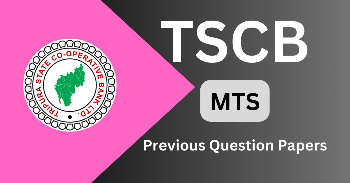 TSCB MTS Previous Question Papers PDF