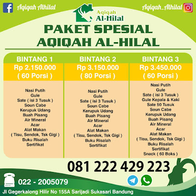 Paket Aqiqah Cimahi