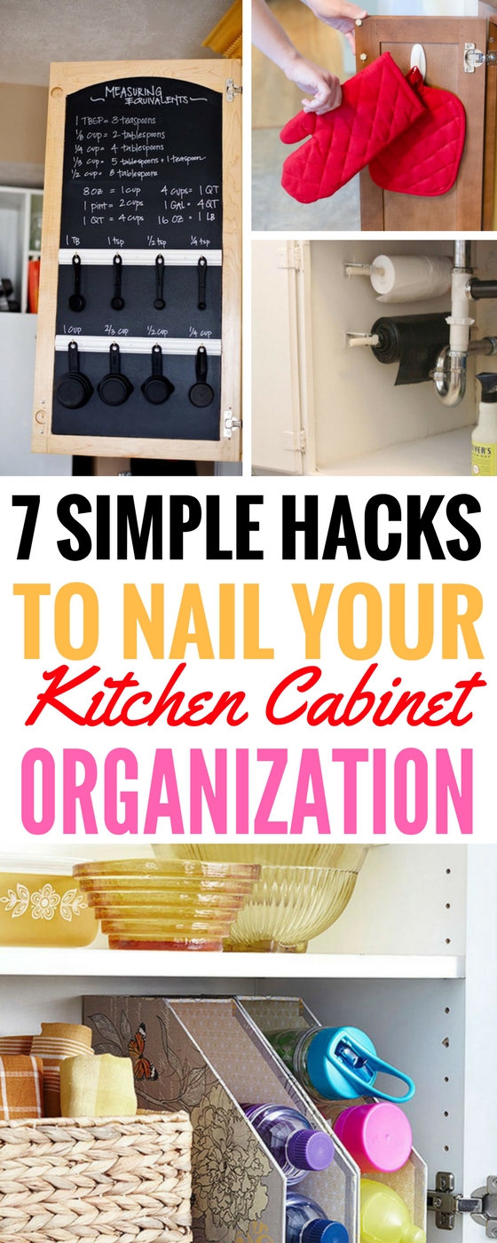 7 Simple Kitchen  Cabinet Organization  Hacks  Proven To Work 