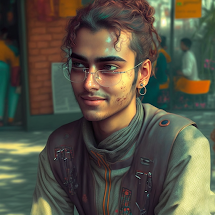 Kazi Shakil generated by midjourney ai