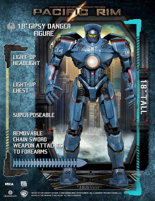 NECA Pacific Rim 18" Gipsy Danger Figure