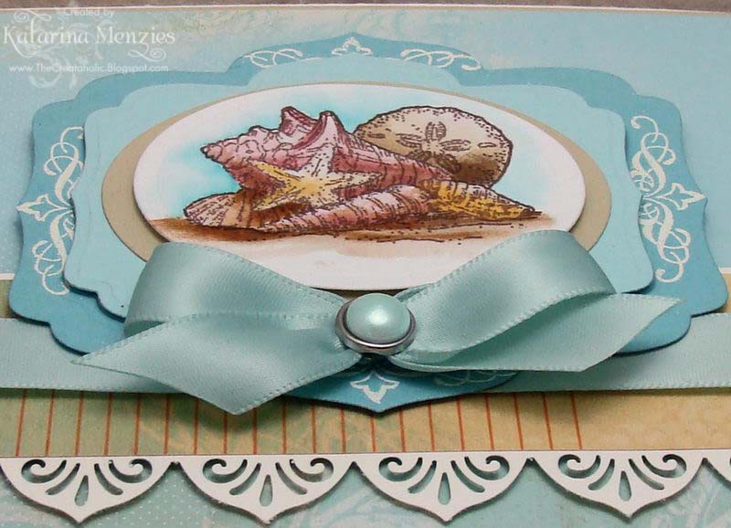 Accessories Spellbinders labels oval Nesties satin ribbon pearl brad 