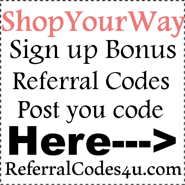 ShopYourWay Sears Coupons, ShopYourWay Referral Code, ShopYourWay.com Reviews