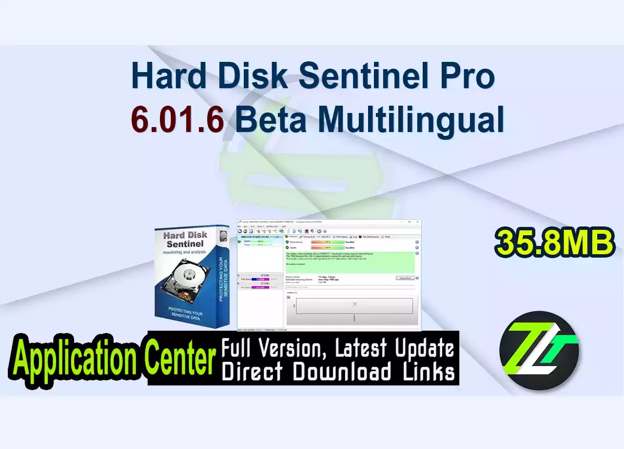 Hard Disk Sentinel Pro 6.01.6 Beta Multilingual
