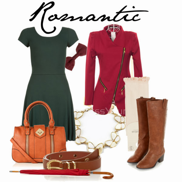 romantic girly outfit with green romantic dress by new look