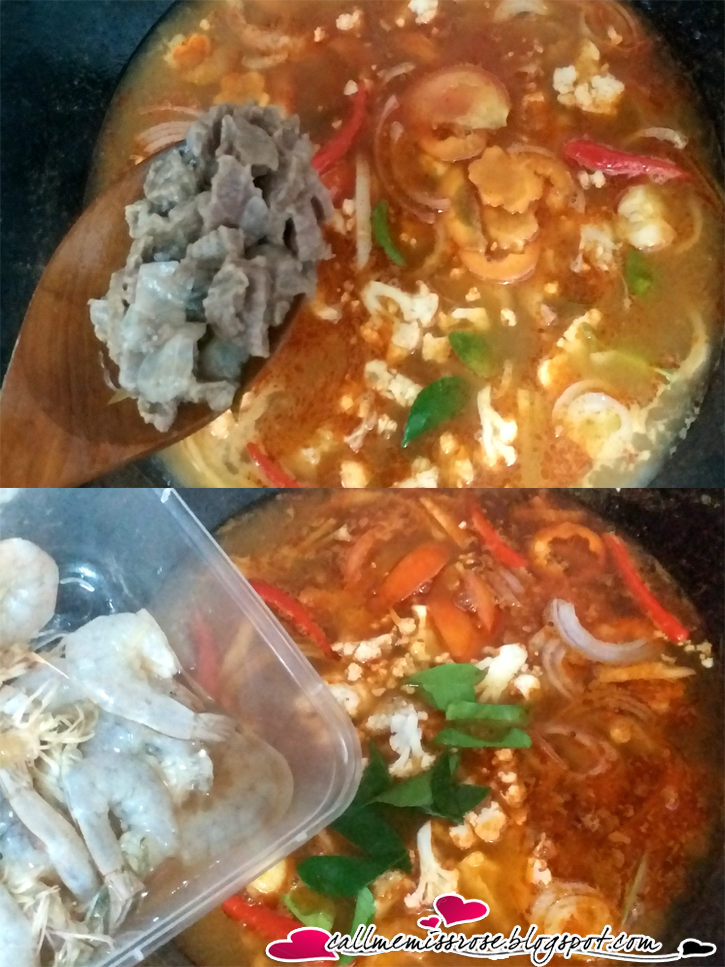 Resepi TomYam Poktek Bersantan Seafood Ala Thai or Tom Yum Ta
