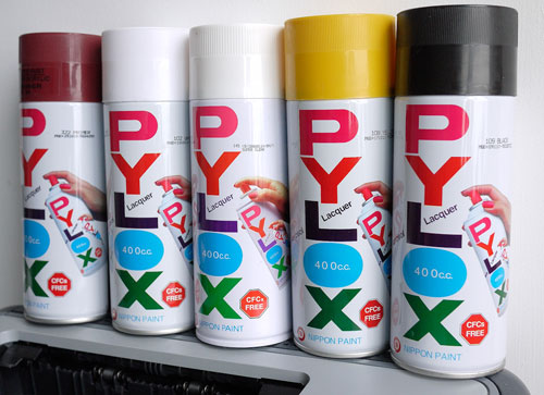 Review spraycan lokal Pylox RJ London Sizuka Diton 