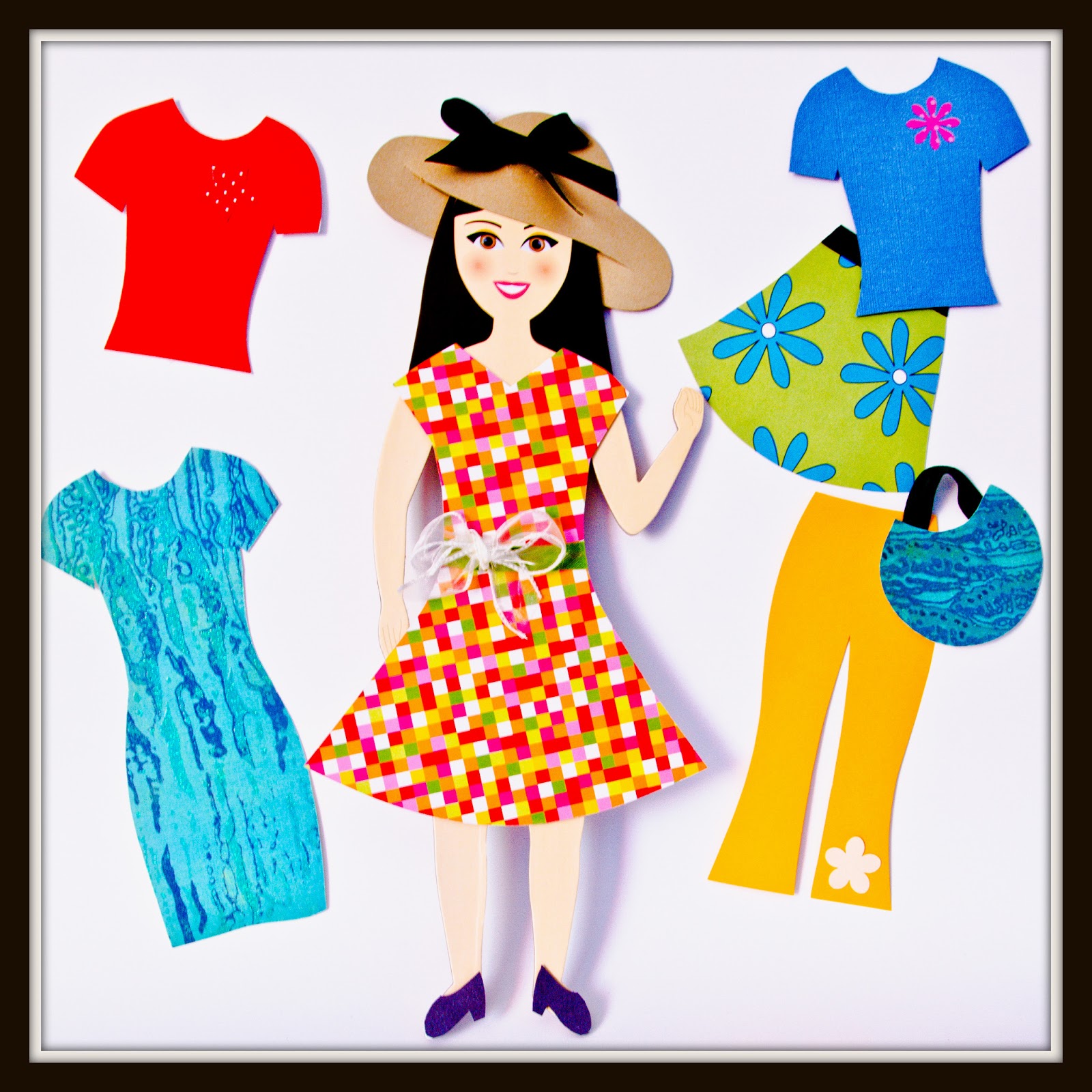 Glamour Boutique Paper Doll: Kit Dolls