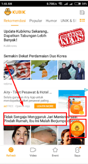  Khusus Yang Belum Coba Buruan Mendownloadnya Gratis Pulsa dari Aplikasi Kubik News. Khusus Yang Belum Coba Buruan Mendownloadnya!!!