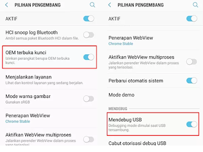 TWRP dan Root Samsung C9 Pro Oreo 