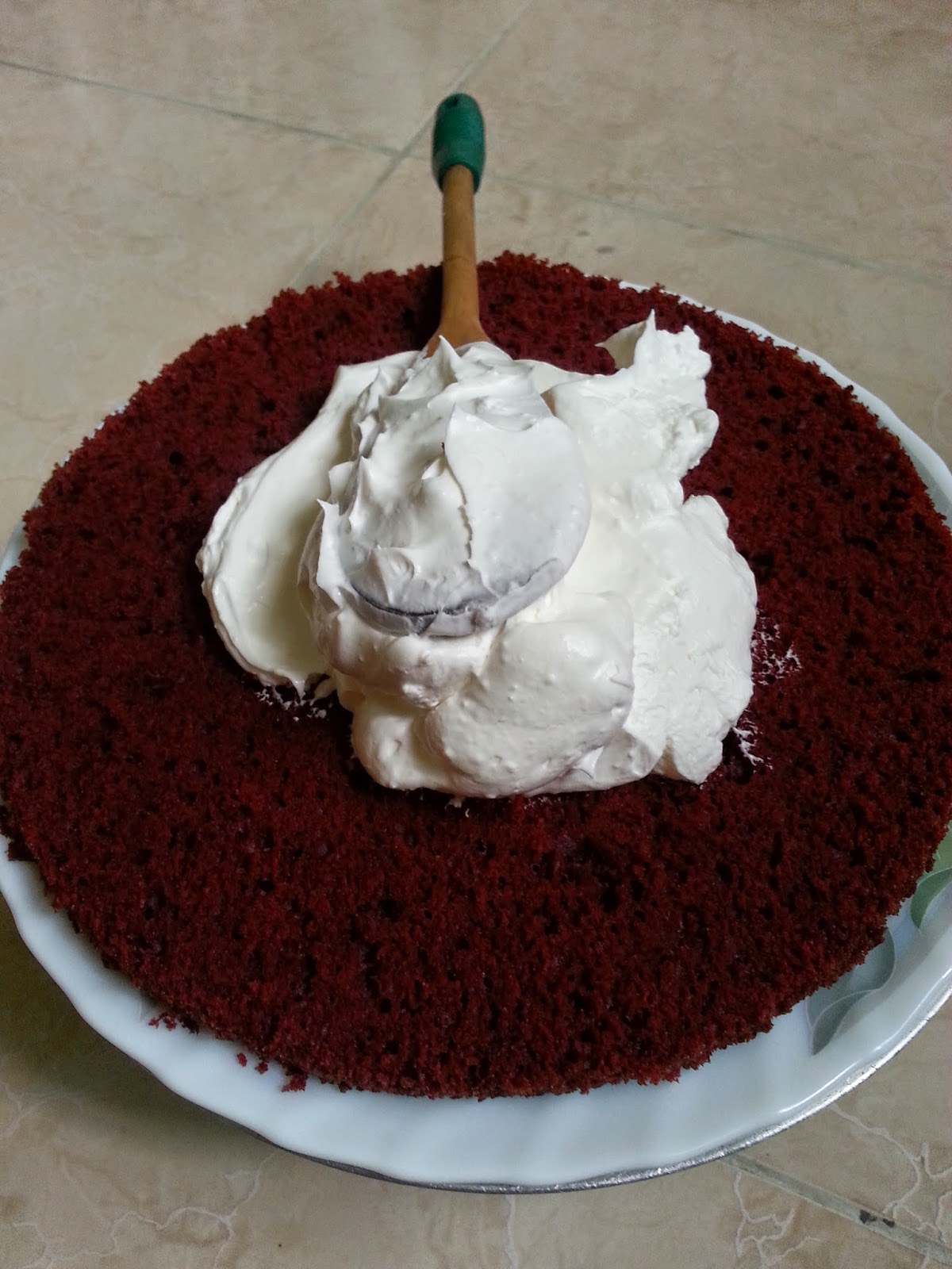 ♥cik siti hajar♥: Resepi Kek Red Velvet Mudah dan Sedap!