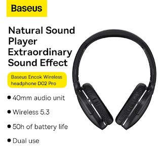 Baseus D02 Pro Wireless Headphones