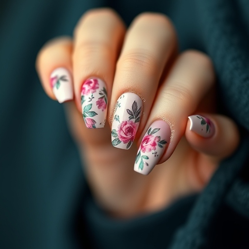 Beautiful Nails Design of this year. Christmas holiday nails. 