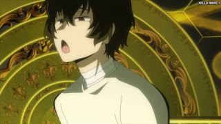 文スト アニメ 4期8話 太宰治 ムルソー Dazai Osamu CV.宮野真守 | 文豪ストレイドッグス Bungo Stray Dogs Episode 45