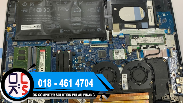 SOLVED : KEDAI LAPTOP BATU KAWAN | HP PAVILION 15-CS3068TX | BATTERY PROBEM | NEW BATTERY REPLACEMENT