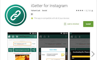 Instagetter - How to Download Instagram Photos And Videos On Android