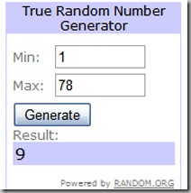 random pick