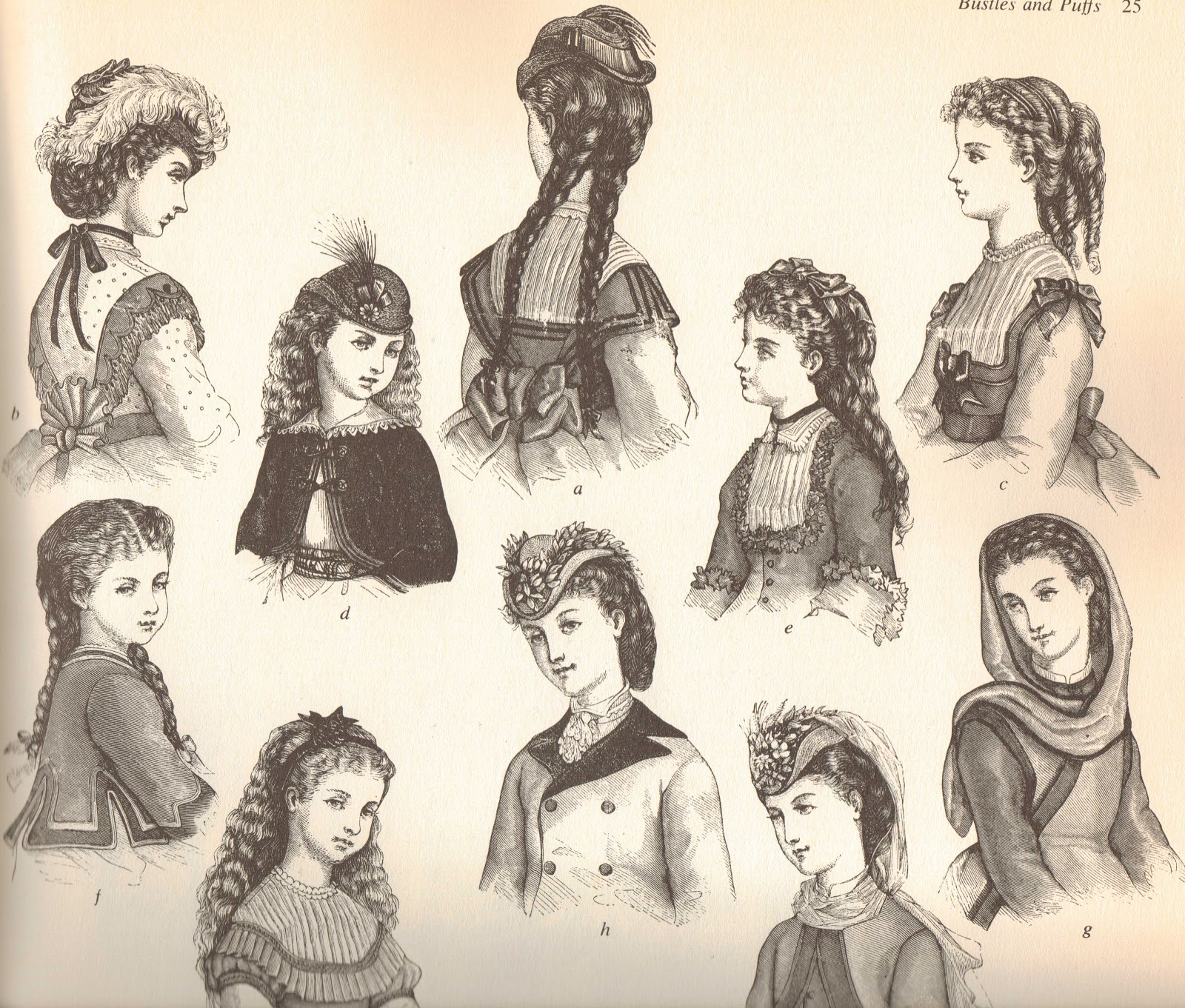 Victorian Nonsense: Victorian Hairstyles & tutorial