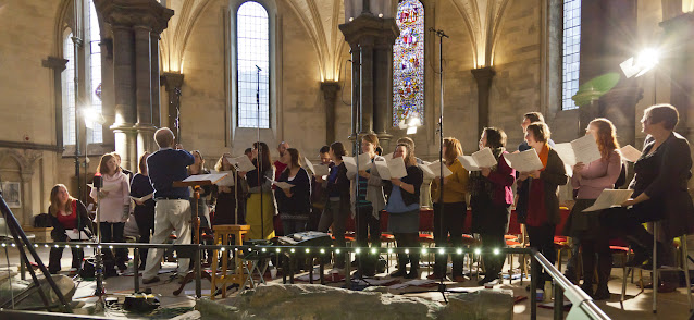 John Rutter and the Cambridge Singers (Photo Nick Rutter)